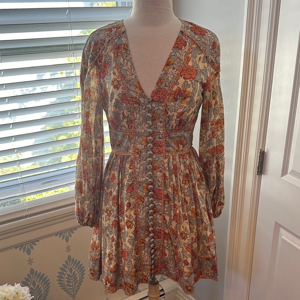 Zimmermann Multicolor Floral Mini Dress size 3